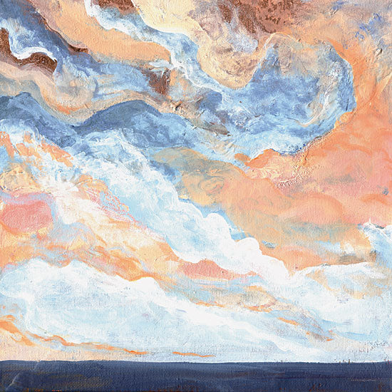 Kamdon Kreations KAM252 - KAM252 - Coral Horizon - 12x12 Abstract, Coral, Watercolors from Penny Lane