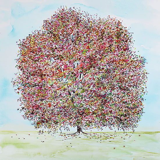 Kamdon Kreations KAM386 - KAM386 - The Giving Tree - 12x12 Giving Tree, Abstract, Tree, Rainbow Colors from Penny Lane