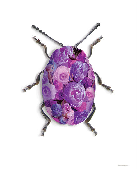 Kamdon Kreations KAM390 - KAM390 - Purple Camo - 12x16 Abstract, Bug, Flowers, Purple Flowers from Penny Lane