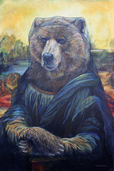 KAM391 - Mona Bear - 12x16