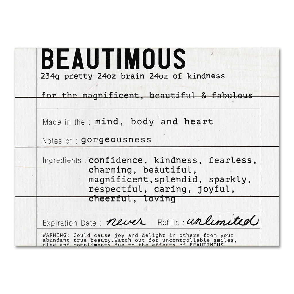 Kamdon Kreations KAM435PAL - KAM435PAL - Beautimous - 16x12 Beauty, What is Beauty, Whimsical, Tween, Typography, Signs from Penny Lane
