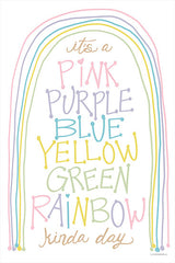 KAM460 - Rainbow Kinda Day - 12x18