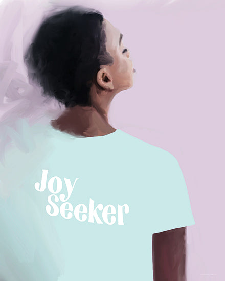 Kamdon Kreations KAM563 - KAM563 - Joy Seeker - 12x16 Joy Seeker, Black Art, Woman, Motivational, Typography, Signs from Penny Lane