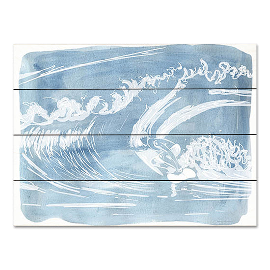 Kamdon Kreations KAM608PAL - KAM608PAL - Carve - 16x12 Surfing, Summer, Blue & White, Abstract, Coastal from Penny Lane