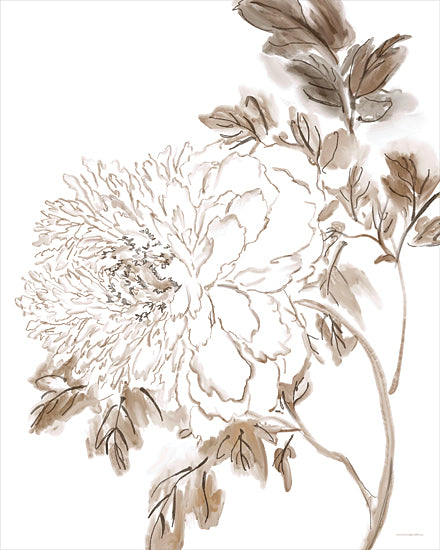 Kamdon Kreations KAM657 - KAM657 - Neutral Bloom - 12x16 Abstract, Flower, Bloom, White Flower, Botanical from Penny Lane