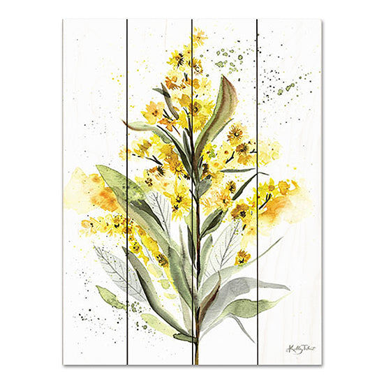 Kelley Talent KEL340PAL - KEL340PAL - Goldenrod Row - 12x16 Goldenrod, Wildflowers, Flowers, Watercolor from Penny Lane