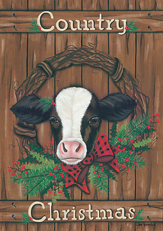 Lisa Kennedy Licensing KEN1080 - KEN1080 - Cow Wreath - 0  from Penny Lane