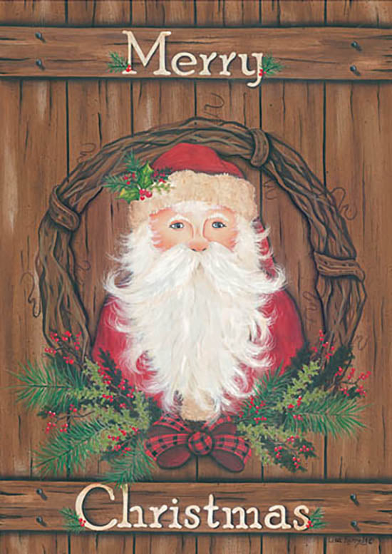 Lisa Kennedy Licensing KEN1082 - KEN1082 - Primitive Santa Wreath - 0  from Penny Lane