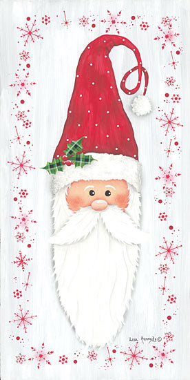 Lisa Kennedy KEN1211 - KEN1211 - Santa - 9x18 Christmas, Holidays, Santa Claus, Snowflakes, Winter from Penny Lane