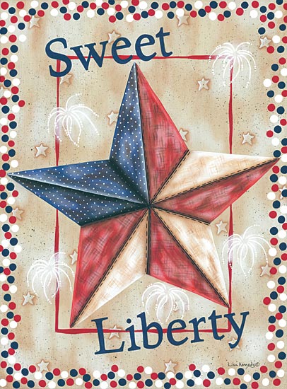 Lisa Kennedy KEN933 - Sweet Liberty - America, Barn Star, Patriotic from Penny Lane Publishing