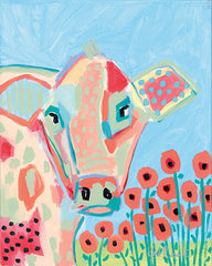 KR303 - Willa with Poppies   - 12x16