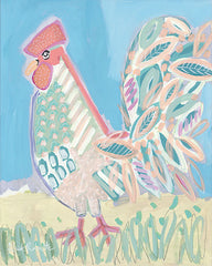 KR822 - Pastel Rooster - 12x16