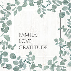 KS166 - Family Love Gratitude Eucalyptus - 12x12