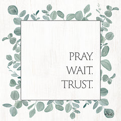 KS167 - Pray Wait Trust Eucalyptus - 12x12