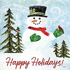 KS234LIC - Happy Holidays Snowman - 0