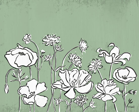 Kate Sherrill Licensing  KS249LIC - KS249LIC - Floral Sketch 2 - 0  from Penny Lane