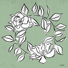 KS250LIC - Floral Wreath Sketch - 0