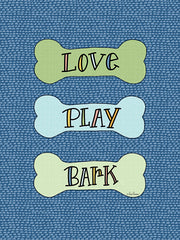 LAR585 - Dogs - Love, Play, Bark - 12x16