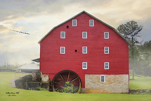 Lori Deiter LD1016 - Willow Grove Mill - Barn, Mill, Landscape from Penny Lane Publishing