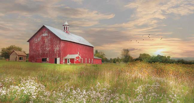 Lori Deiter LD1058 - Vermont Landscape - Barn, Farm, Landscape from Penny Lane Publishing