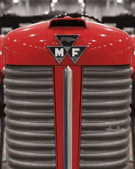 Lori Deiter LD1668 - LD1668 - Tractor Close UP MF   - 12x16 Photography, Tractor, Farm Life from Penny Lane