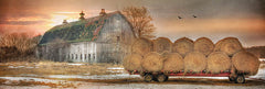 LD235 - Sunset on the Farm - 36x12