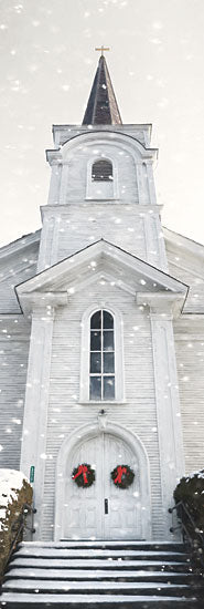 Lori Deiter LD2678 - LD2678 - Gratz Church - 6x18 Church, Religion, Winter, Christmas, Holidays, Photography from Penny Lane