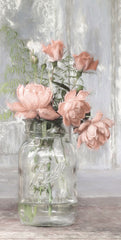 LD2819 - Cottage Peach Roses - 9x18