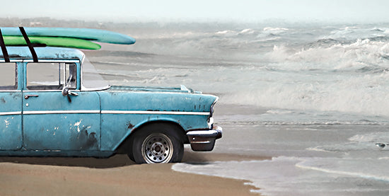 Lori Deiter LD2940 - LD2940 - My Wave is Waiting - 18x9 Station Wagon, Surfboards, Surfing, Ocean, Waves, Beach, Coastal, Photography from Penny Lane