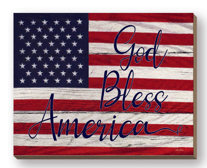 Lori Deiter LD3167FW - LD3167FW - God Bless America - 20x16  from Penny Lane