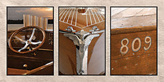 LD3219 - Antique Nautical Trio - 18x9