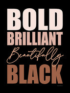 LET207 - Beautifully Black - 12x16 - 12x16