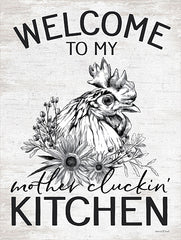 LET319 - Welcome to My Mother Cluckin' Kitchen - 12x16