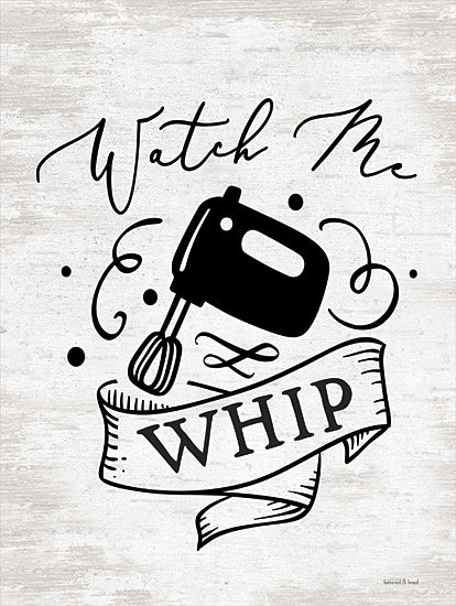 lettered & lined LET355 - LET355 - Watch Me Whip - 12x16 Watch Me, Mixer, Whimsical, Baking, Typography, Signs from Penny Lane