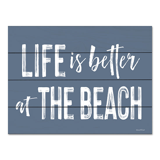lettered & lined LET367PAL - LET367PAL - Life is Better at the Beach - 16x12 Life is Better at the Beach, Coastal, Summer, Beach, Typography, Signs from Penny Lane