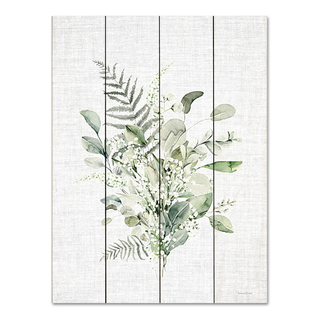 lettered & lined LET677PAL - LET677PAL - Leafy Retreat 7 - 12x16 Nature, Botanical, Wildflower, Greenery, Silhouette, Neutral Palette from Penny Lane