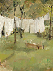 LET822 - Laundry Day II - 12x16