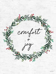 LET926 - Comfort & Joy Wreath - 12x16