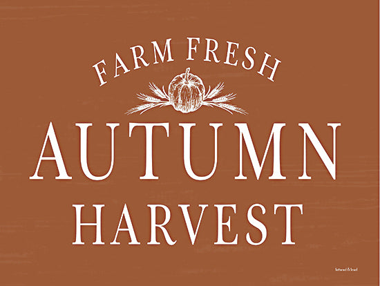 lettered & lined LET995 - LET995 - Autumn Harvest  - 16x12 Fall, Farm Fresh Autumn Harvest, Typography, Signs, Textual Art, Farmhouse/Country, Orange from Penny Lane