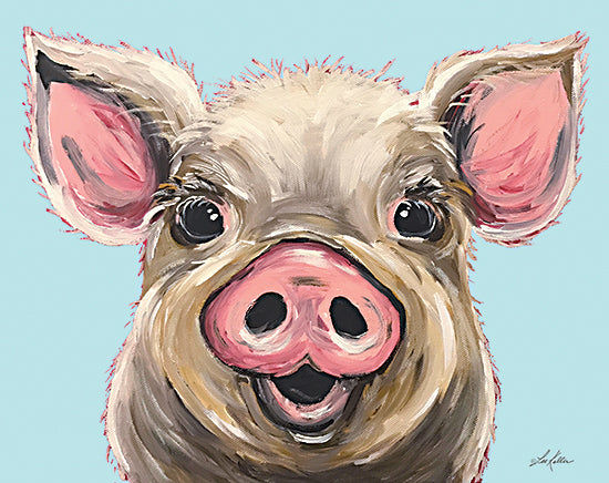 Lee Keller LK119 - LK119 - Posey the Pig - 16x12 Pig, Farm Animal, Portrait from Penny Lane