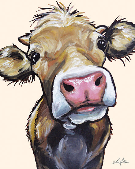 Lee Keller LK124 - LK124 - Hazel the Cow - 12x16 Cow, Farm Animal, Portrait from Penny Lane