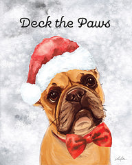 LK191 - Deck the Paws - 12x16