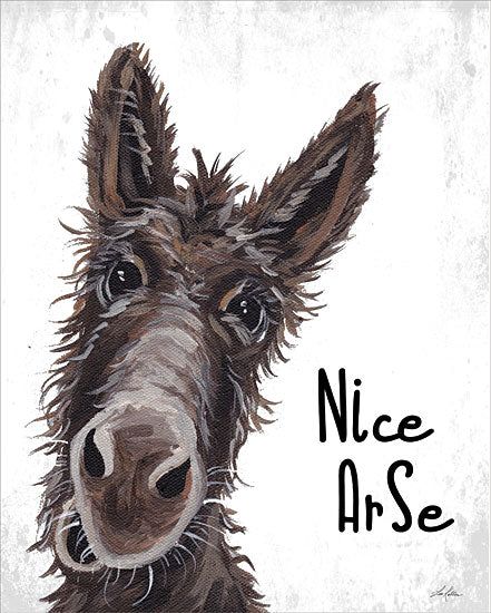 Lee Keller LK225 - LK225 - Nice Arse - 12x16 Bath, Humor, Donkey, Nice Arse, Typography, Signs, Textual Art from Penny Lane