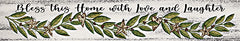 LS1835 - Bless This Home with Love and Laughter - 36x6