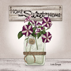 LS1848 - Petunias in Jar - 12x12