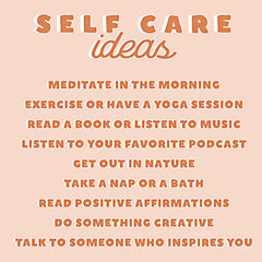 LUX242 - Self Care Ideas - 12x12