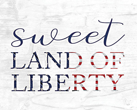 Lux + Me Designs LUX381 - LUX381 - Sweet Land of Liberty II - 16x12 Sweet Land of Liberty, America, USA, Patriotic, Signs from Penny Lane