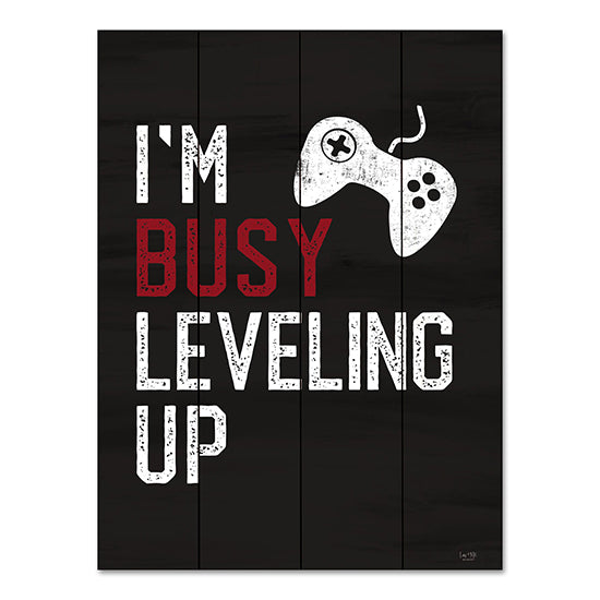 Lux + Me Designs LUX543PAL - LUX543PAL - I'm Busy Leveling Up - 12x16 Video Games, Games, Masculine, Game Controller, Typography, Signs from Penny Lane