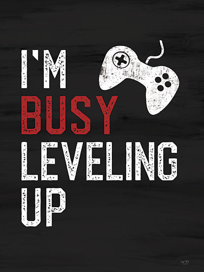 Lux + Me Designs LUX543 - LUX543 - I'm Busy Leveling Up - 12x16 Video Games, Games, Masculine, Game Controller, Typography, Signs from Penny Lane