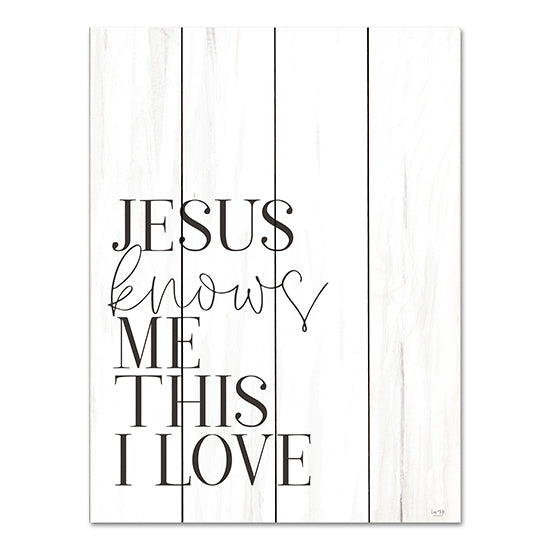 Lux + Me Designs LUX639PAL - LUX639PAL - Jesus Knows Me - 12x16 Jesus Knows Me This I Love, Religious, Poem, Typography, Signs, Diptych from Penny Lane